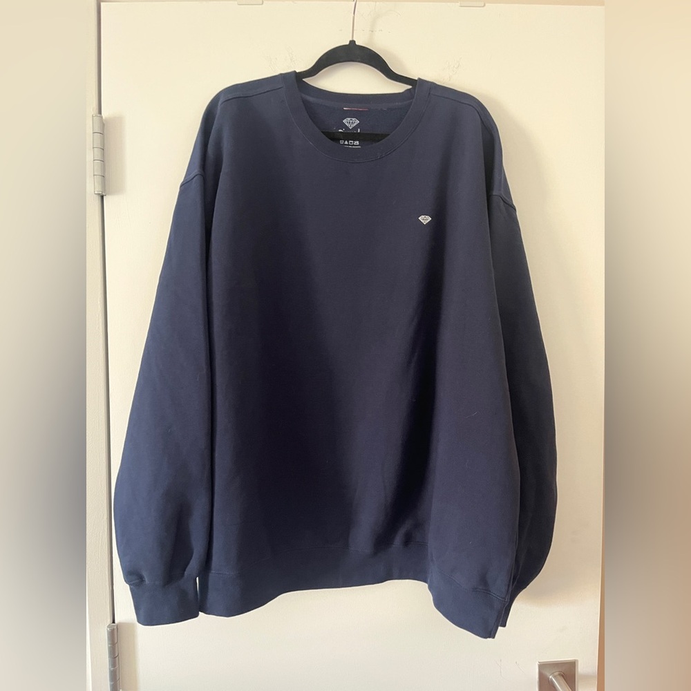 Diamond Supply Co navy crewneck sweatshirt XXL